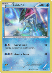 Suicune 30/30 Sheen Holo Promo - Suicune Trainer Kit Exclusive